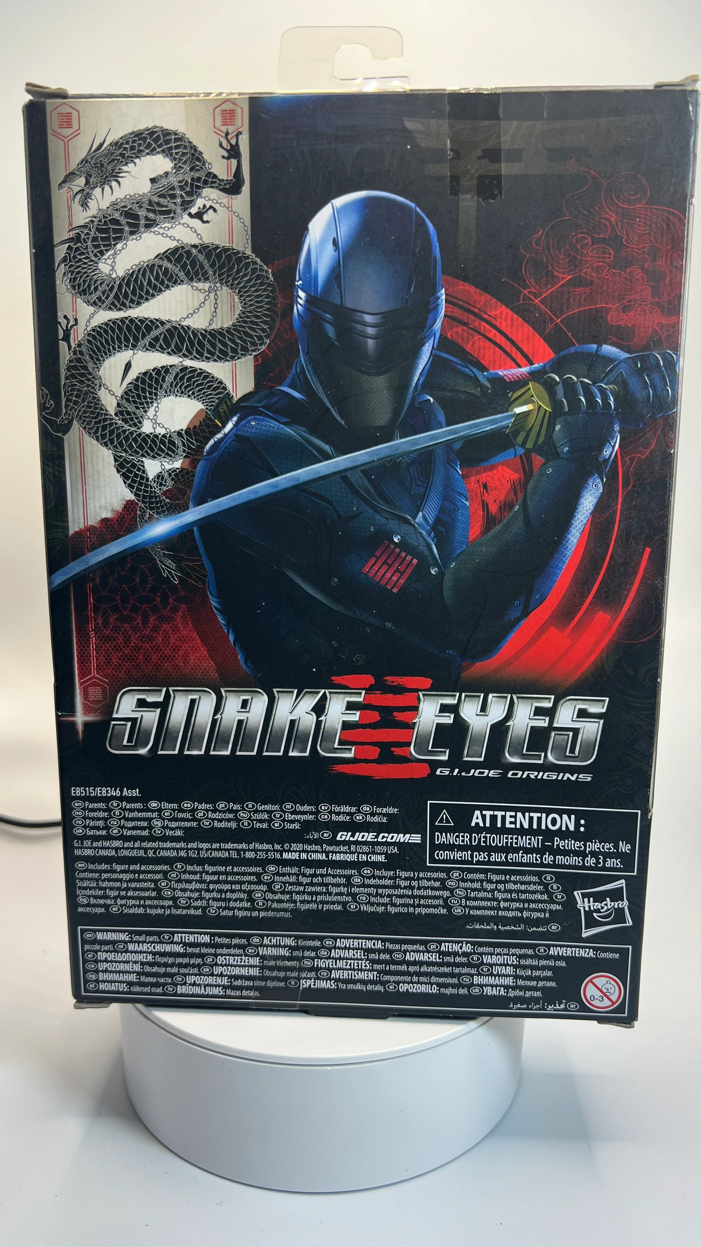 Hasbro GI Joe Origins Snakes Eyes Classified Series Snake Eyes 16