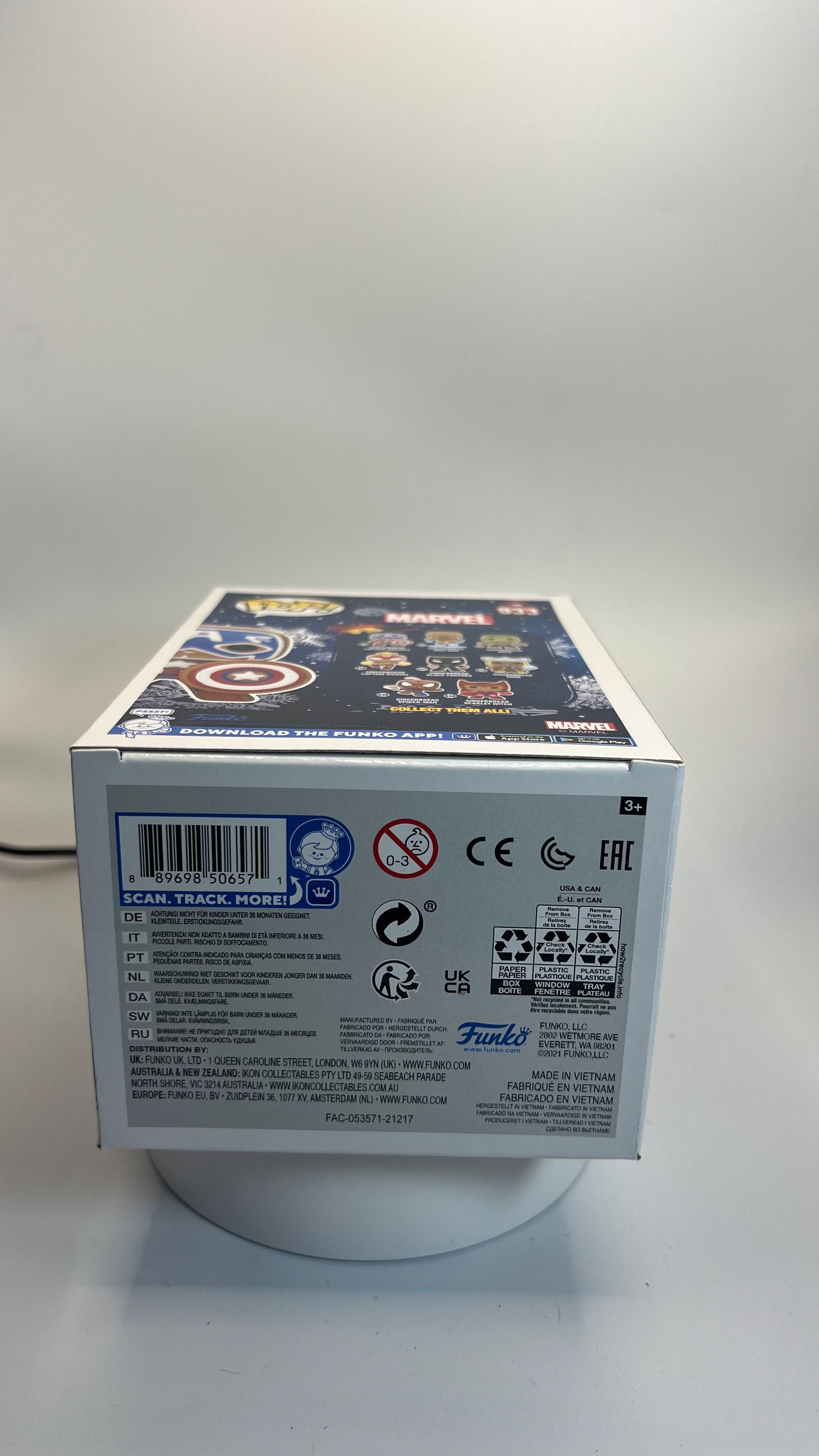 Funko Pop! Marvel - Gingerbread Captain America 933