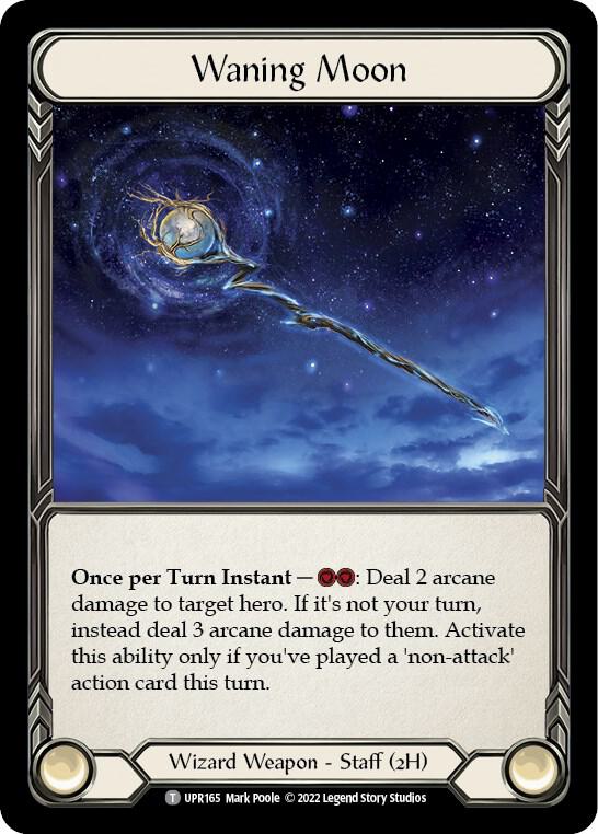 Flesh & Blood TCG Uprising Dromai // Waning Moon UPR002 // UPR165 Token