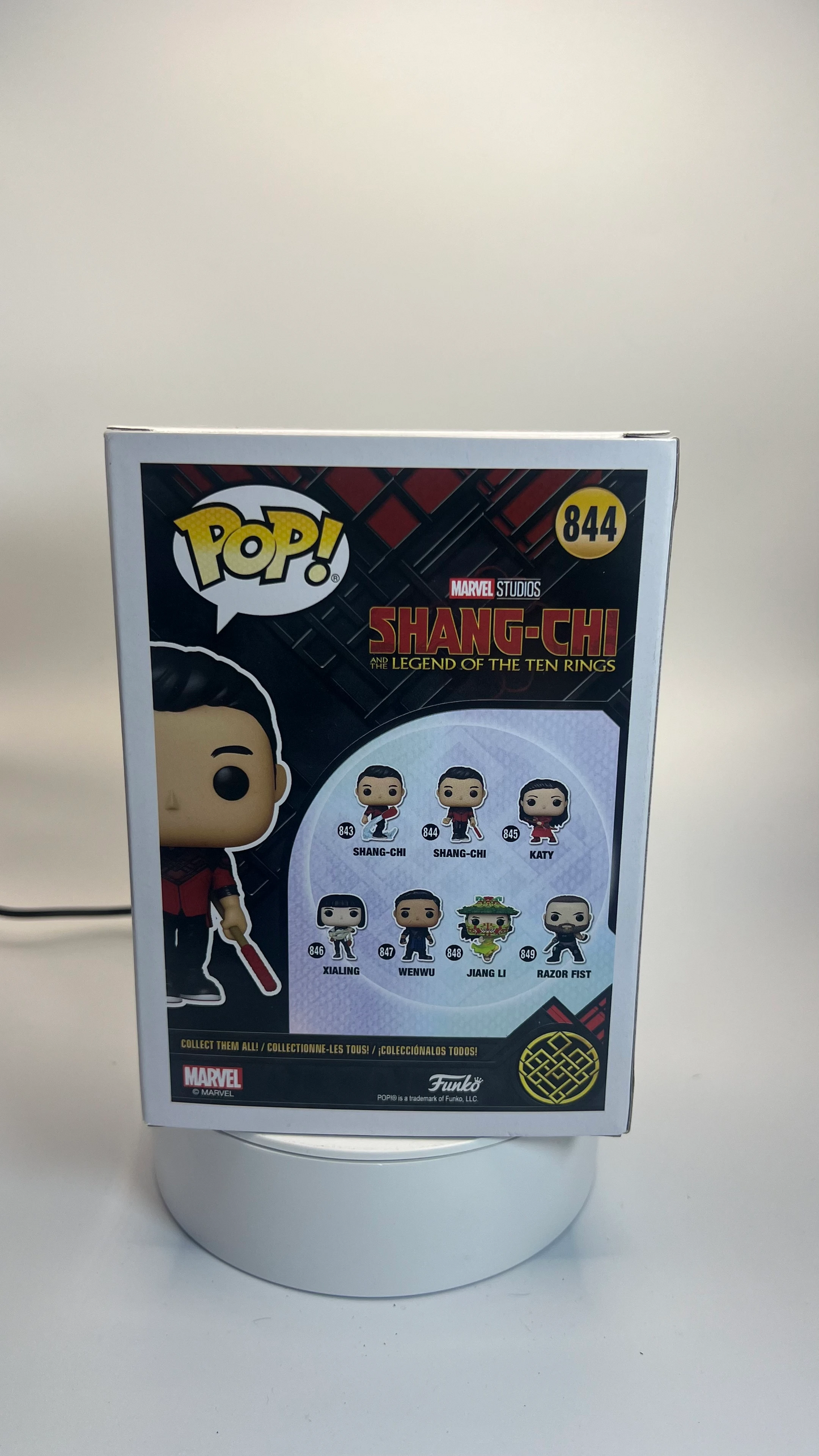 Funko Pop! Disney - Marvel Studios - Shang-Chi The Legend of The Ten Rings - Shang Chi 844