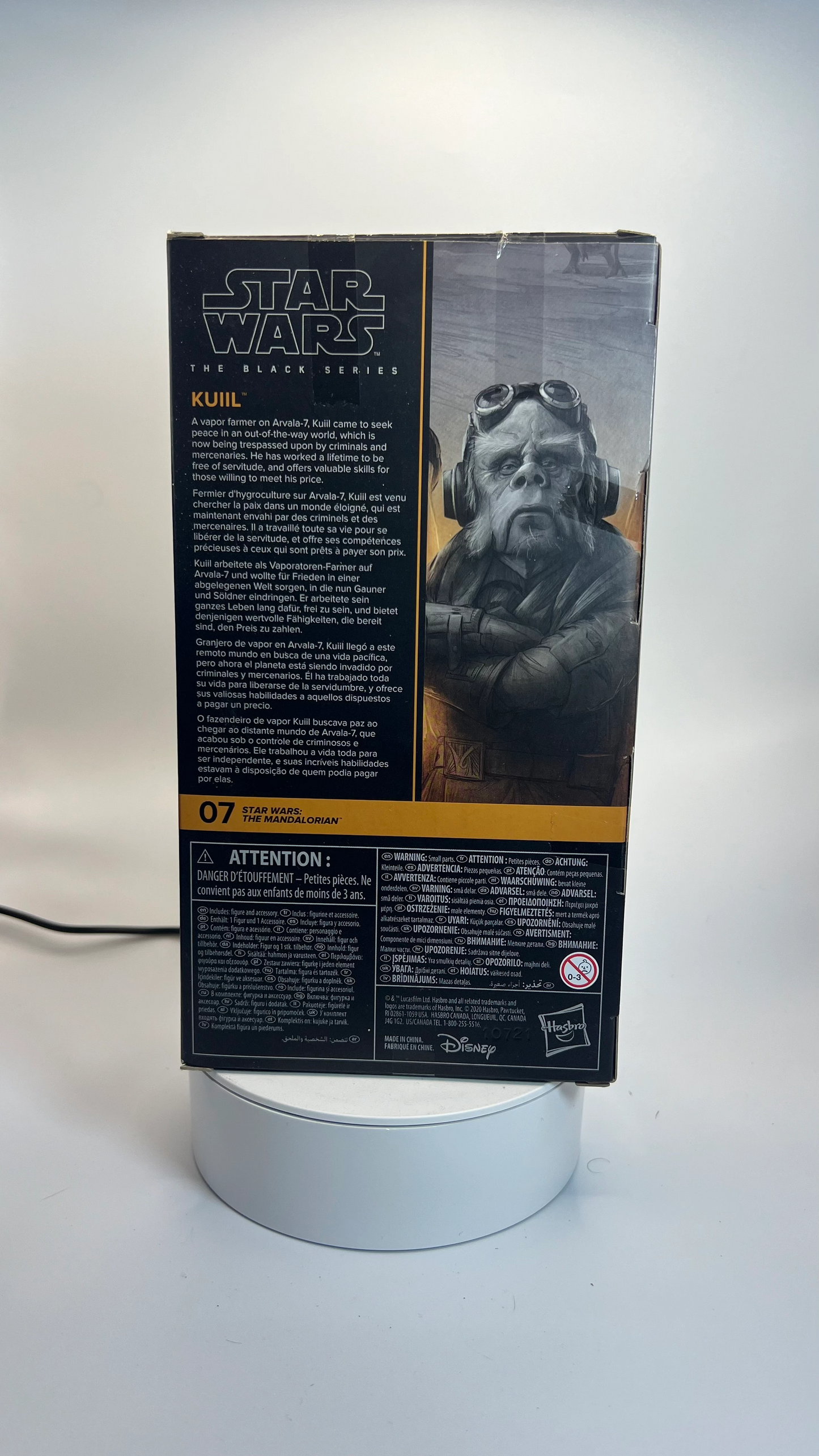 Hasbro Star Wars The Mandalorian The Black Series Kuiil