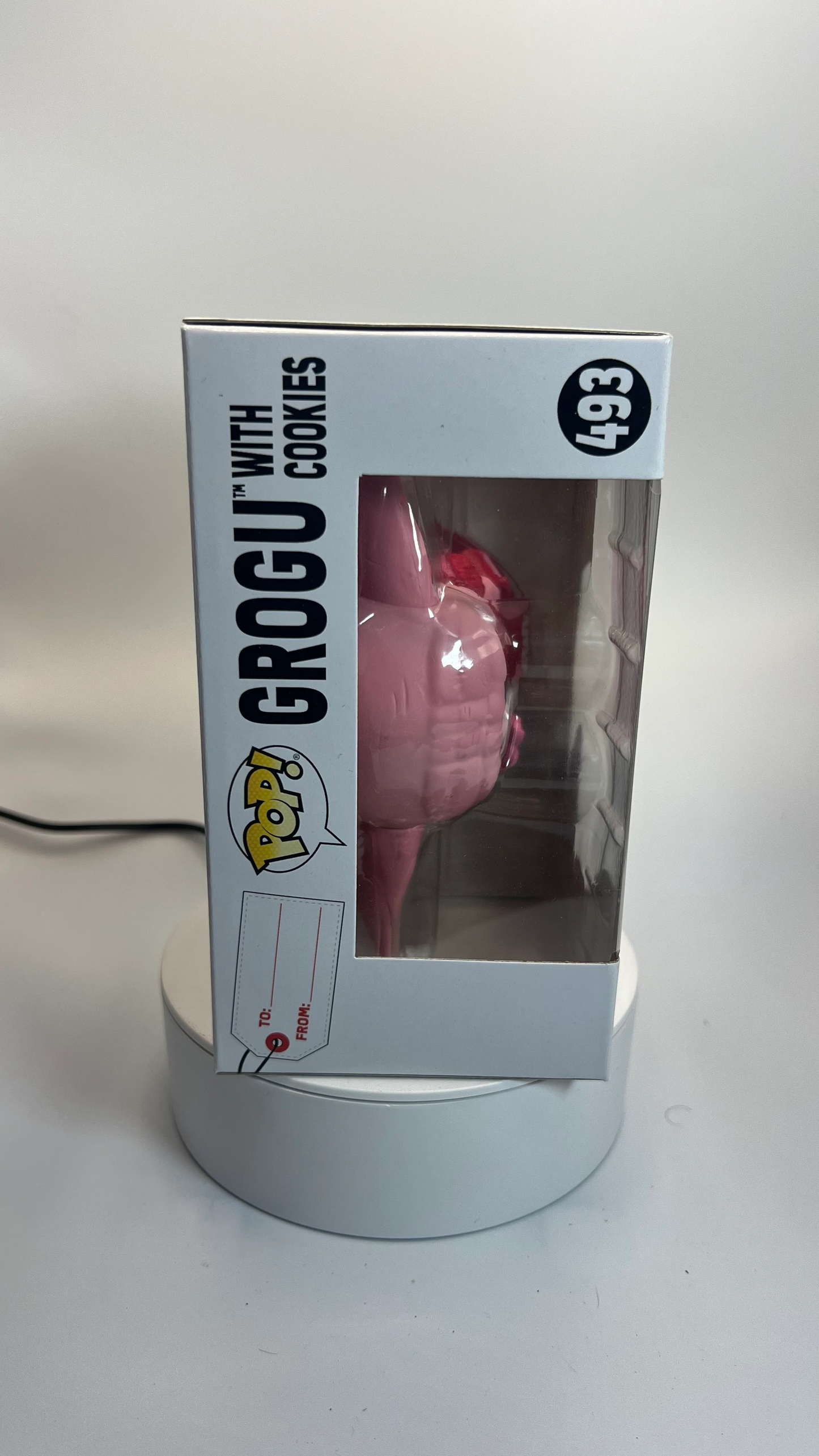 Funko Pop! Disney - Starwars - The Mandalorian - Grogu With Cookies 493