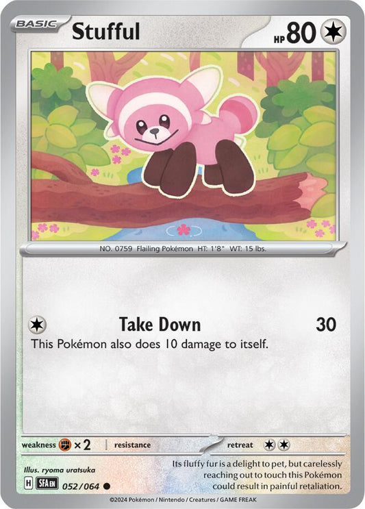 Pokemon SV: Shrouded Fable Stufful Common 052/064