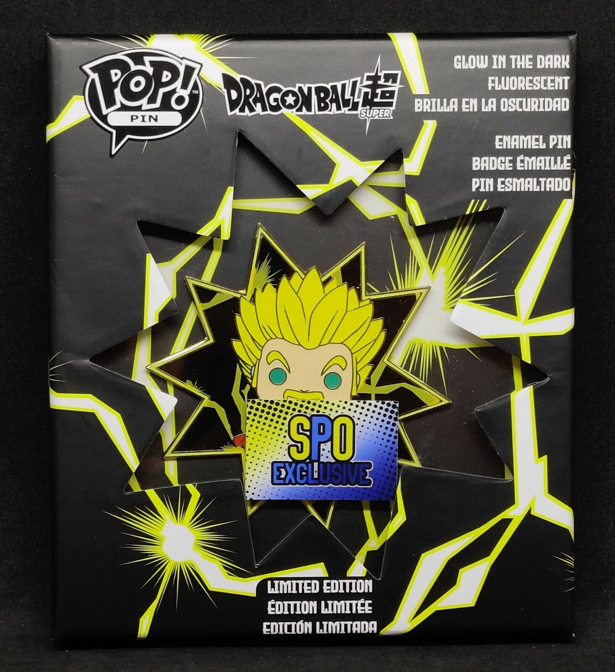 Funko Pop Pin Super Hercule SPO Exclusive (GITD)
