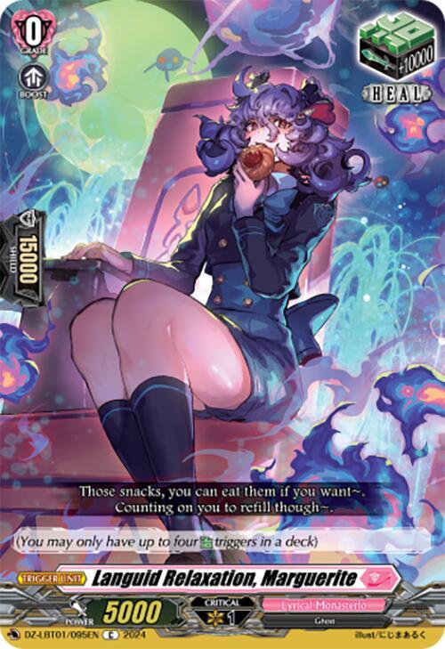 Cardfight Vanguard DZ-LBT01: Lyrical Monasterio Sparkling Stars! Languid Relaxation, Marguerite DZ-LBT01/095EN C Near Mint