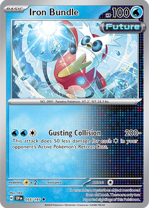 Pokemon SV08: Surging Sparks Iron Bundle 055/191 Uncommon