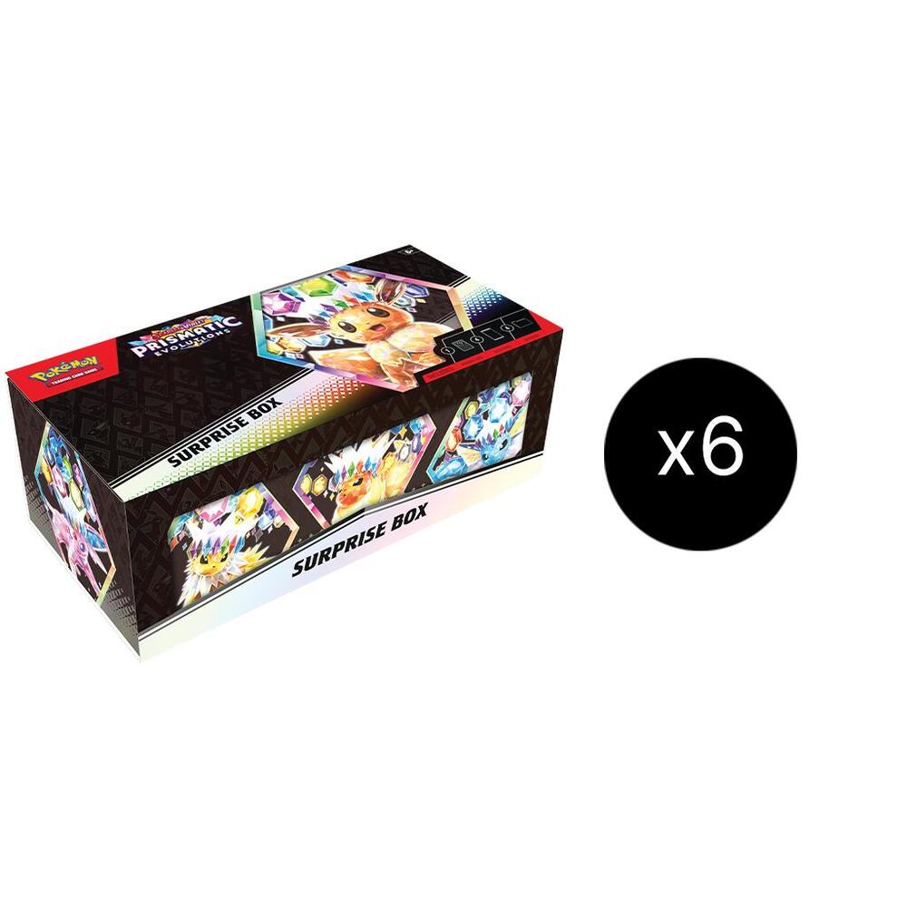 Pokemon Cards SV: Prismatic Evolutions Surprise Box Case