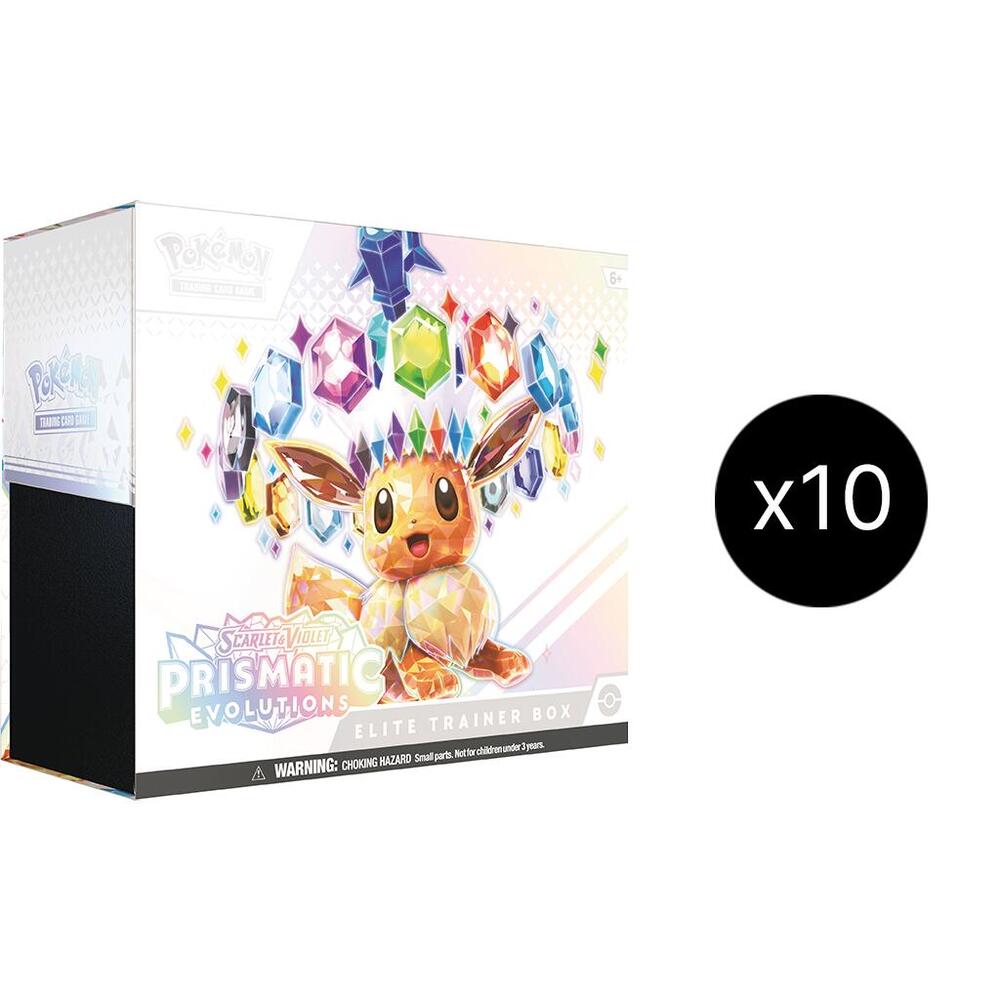 Pokemon SV: Prismatic Evolutions Elite Trainer Box Case