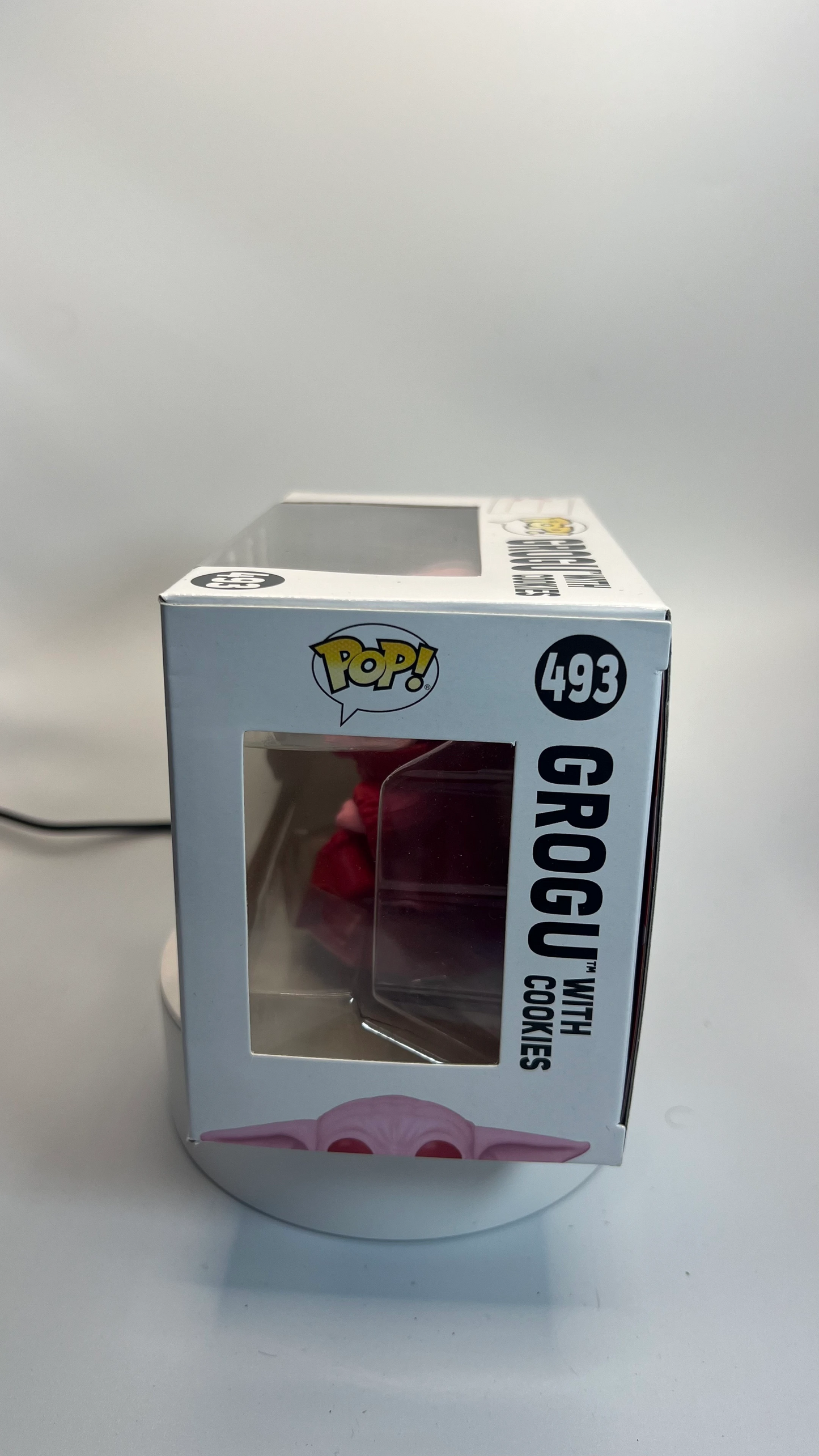 Funko Pop! Disney - Starwars - The Mandalorian - Grogu With Cookies 493
