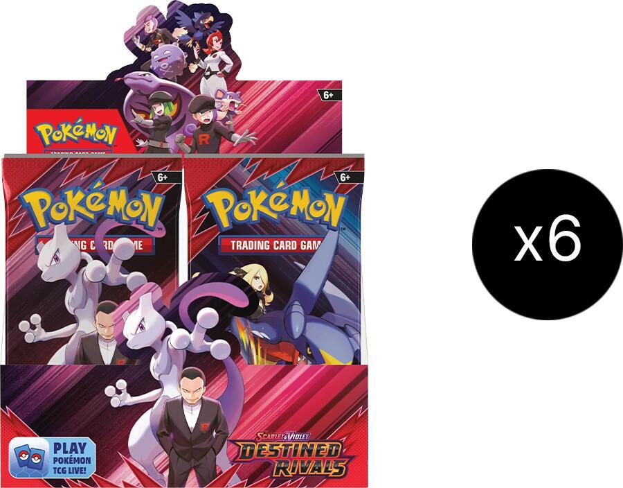Pokemon SV10: Destined Rivals Booster Box Case