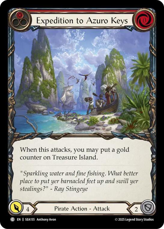 Flesh & Blood TCG High Seas Expedition to Azuro Keys SEA155 Common
