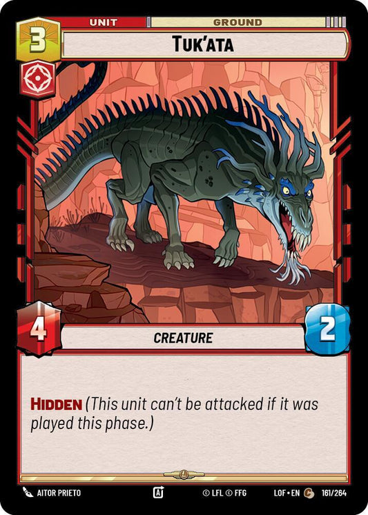Star Wars: Unlimited Legends of the Force Tuk'ata 161/264 Common
