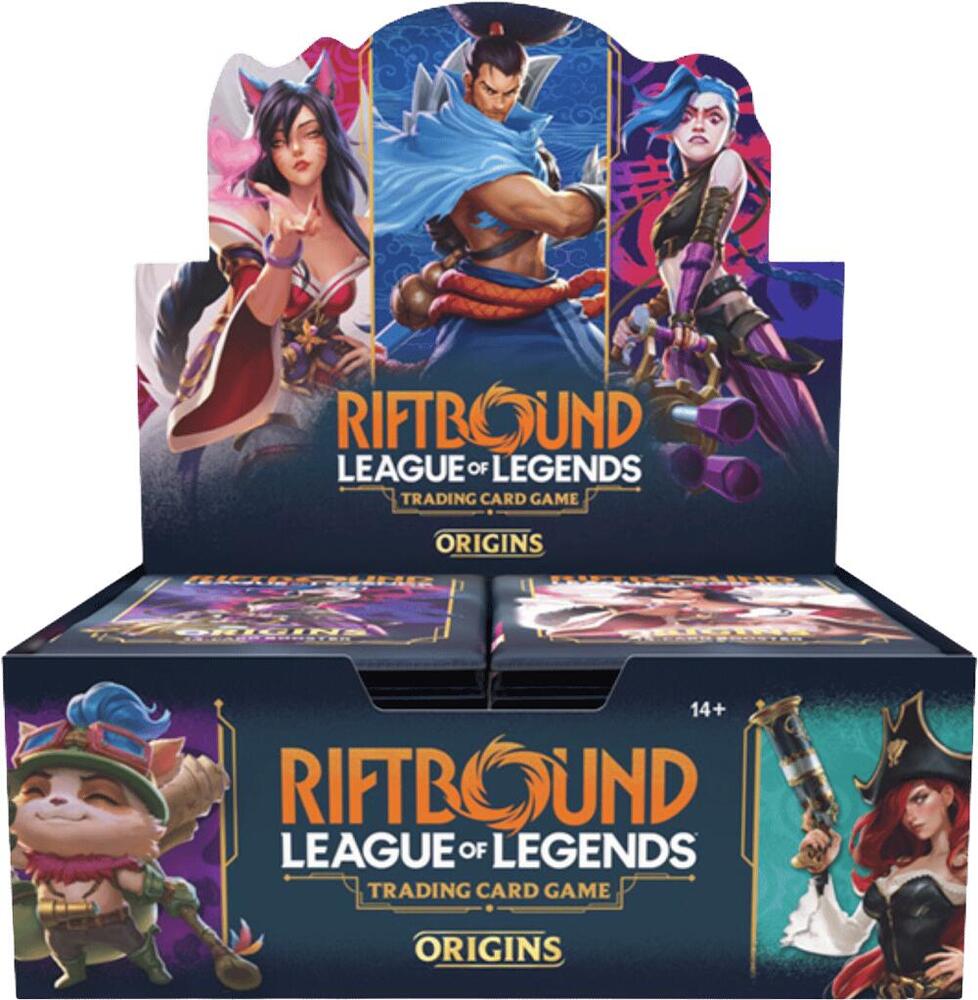 Riftbound League of Legends Trading Card Game Origins Origins - Booster Display