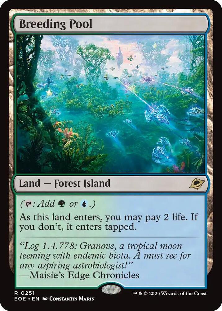 Magic: The Gathering Cards Edge of Eternities Breeding Pool R