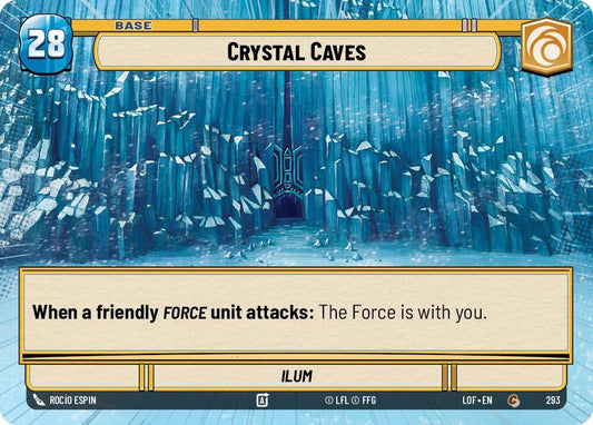 Star Wars: Unlimited Legends of the Force Crystal Caves // Shield (Hyperspace) // T02/T03 Common