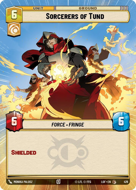 Star Wars: Unlimited Legends of the Force Sorcerers of Tund (Hyperspace) 478 Common