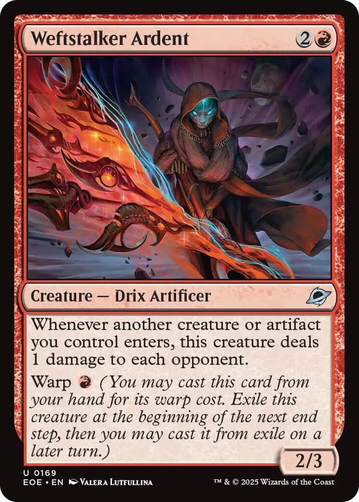 Magic: The Gathering Cards Edge of Eternities Weftstalker Ardent  U