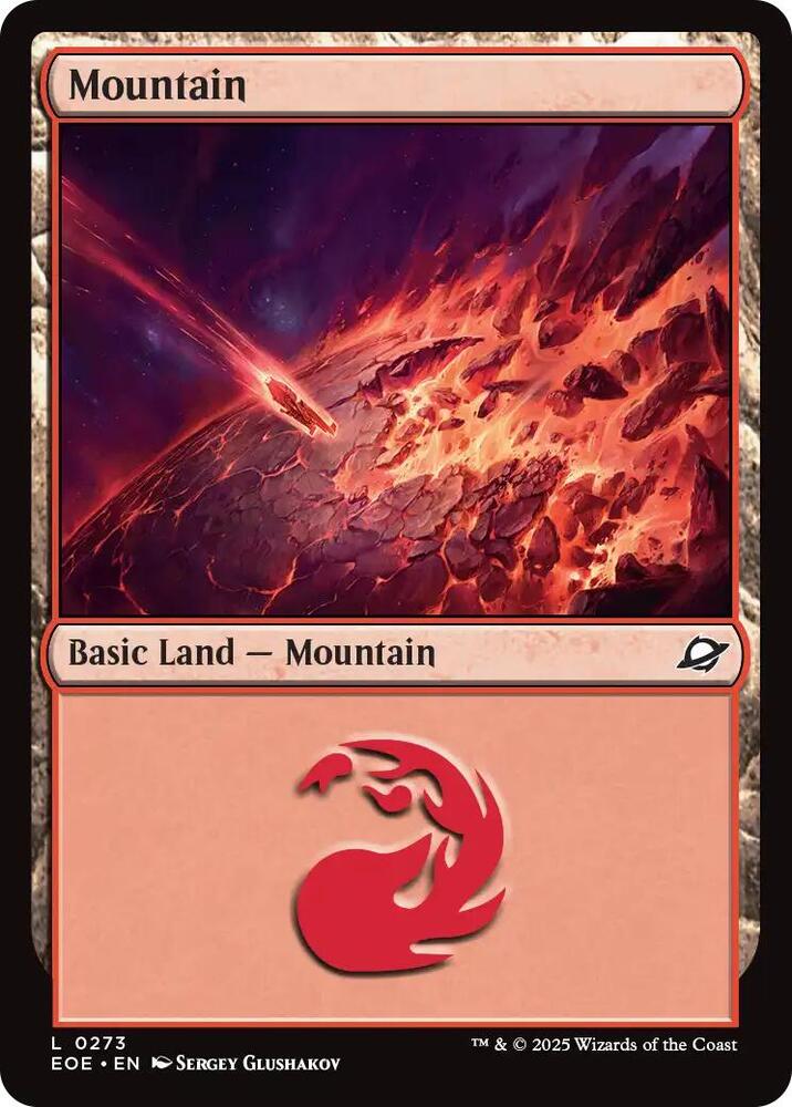 Magic: The Gathering Cards Edge of Eternities Mountain (0273)  L