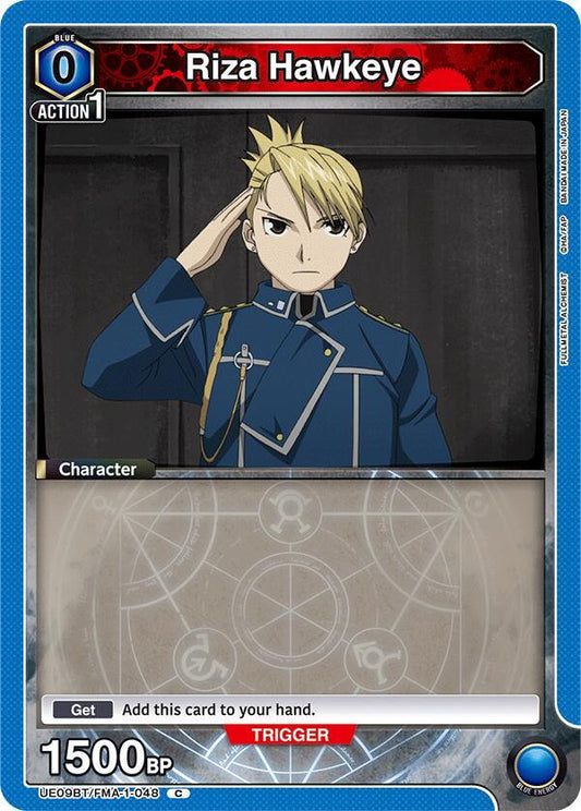 Union Arena UE09BT: FULLMETAL ALCHEMIST Riza Hawkeye (048) UE09BT/FMA-1-048 Common