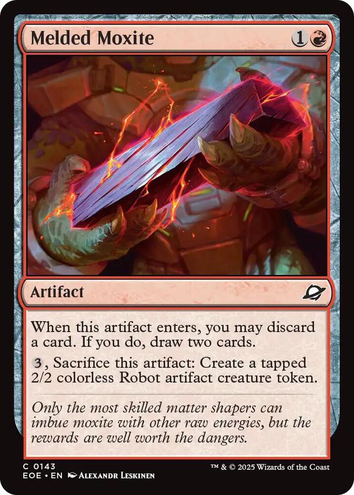 Magic: The Gathering Cards Edge of Eternities Melded Moxite C
