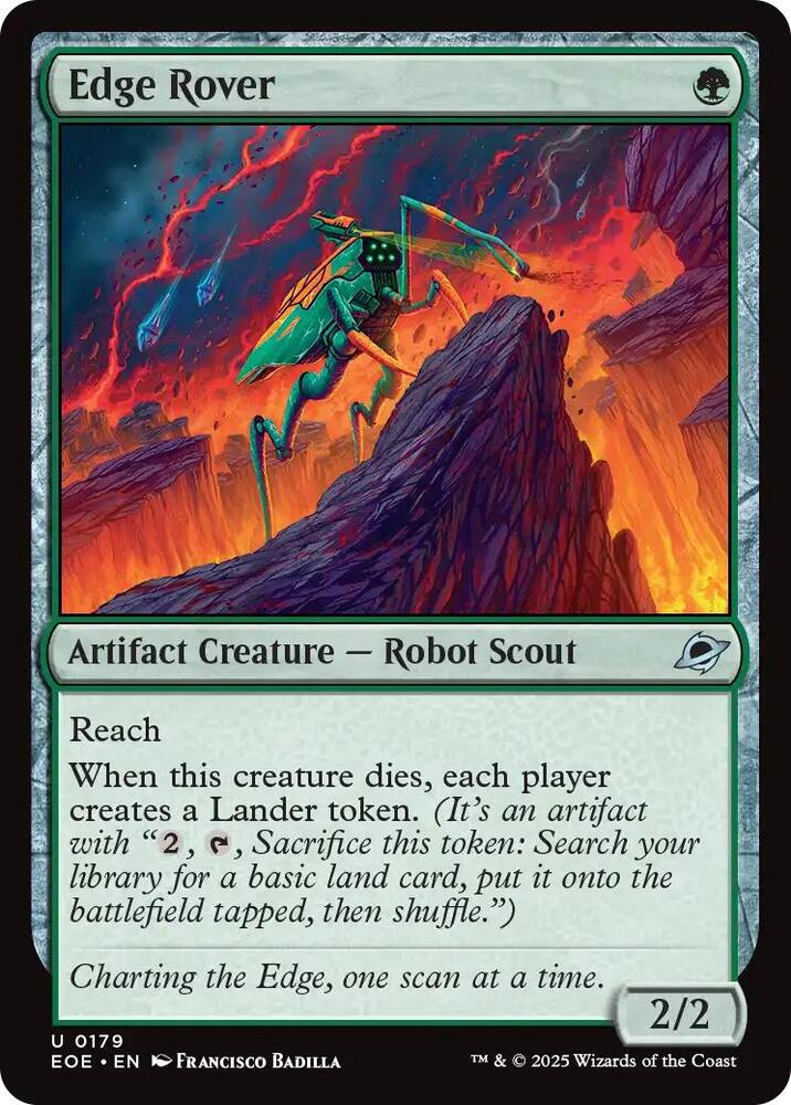 Magic: The Gathering Cards Edge of Eternities Edge Rover  U