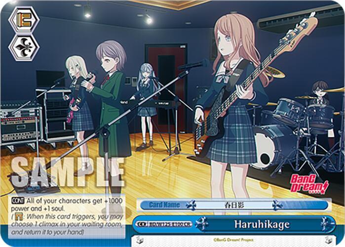Weiss Schwarz MyGO!!!!! x Ave Mujica Haruhikage BD/W125-E100 CR Climax Rare Near Mint
