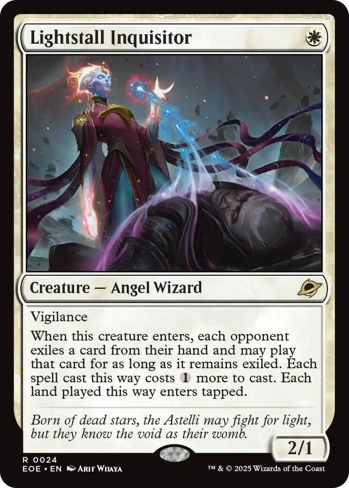 Magic: The Gathering Cards Edge of Eternities Lightstall Inquisitor  R