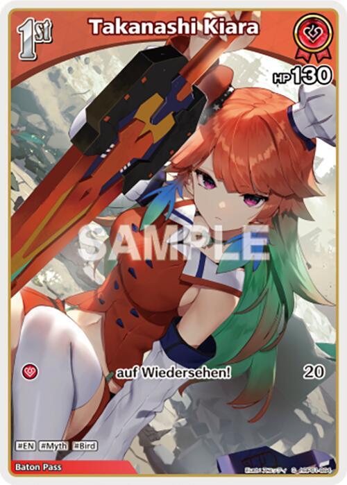 hololive OFFICIAL CARD GAME Blooming Radiance Takanashi Kiara (C) (hBP01-064) hBP01-064 Common