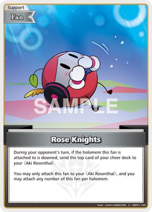 hololive OFFICIAL CARD GAME Blooming Radiance Rose Knights (C) hBP01-122 Common