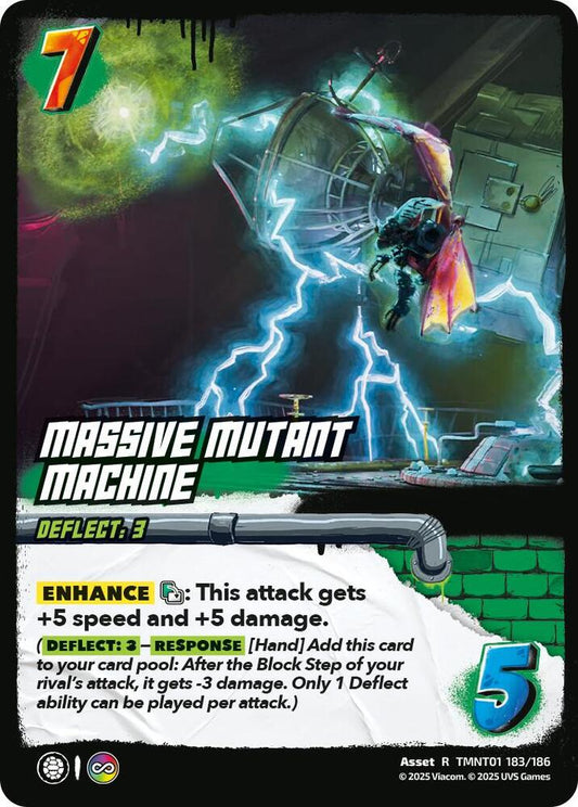 UniVersus Teenage Mutant Ninja Turtles Massive Mutant Machine TMNT01 183/186 Rare