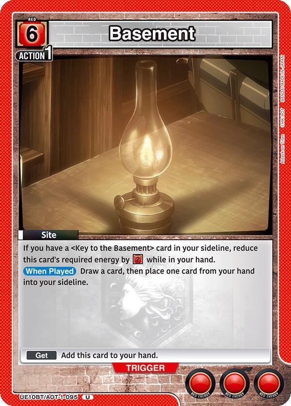 Union Arena UE10BT: Attack on Titan Basement UE10BT/AOT-1-095 Uncommon