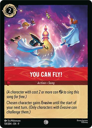 Disney Lorcana Fabled You Can Fly! 131/204 Common