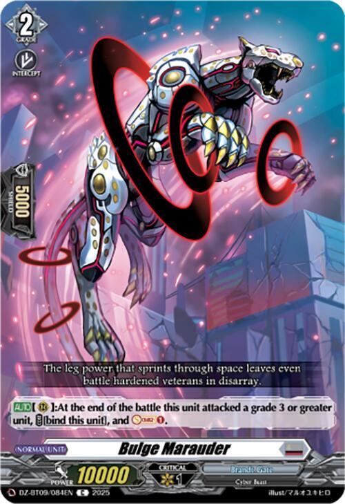Cardfight Vanguard DZ-BT09: Super Brave Detonation Bulge Marauder DZ-BT09/084EN C Near Mint
