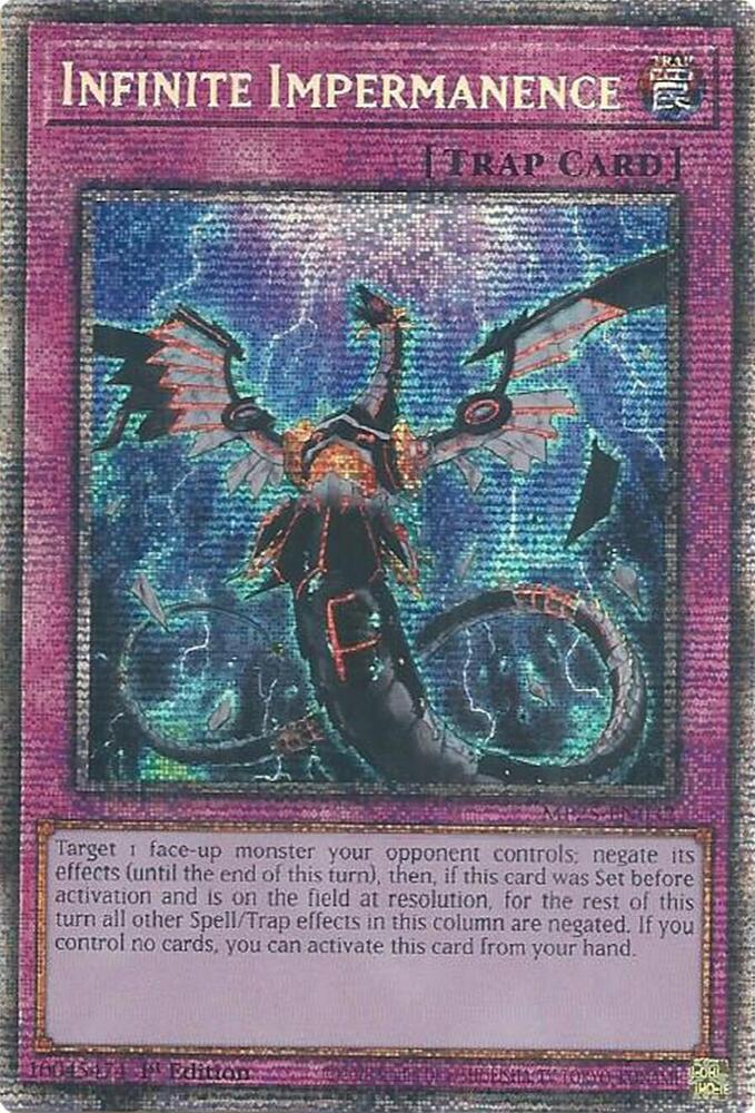 YuGiOh Cards 2025 Mega-Pack Infinite Impermanence MP25-EN032 Starlight Rare