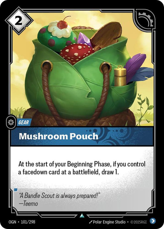 Riftbound: League of Legends Trading Card Game Origins Mushroom Pouch 101/298 Uncommon