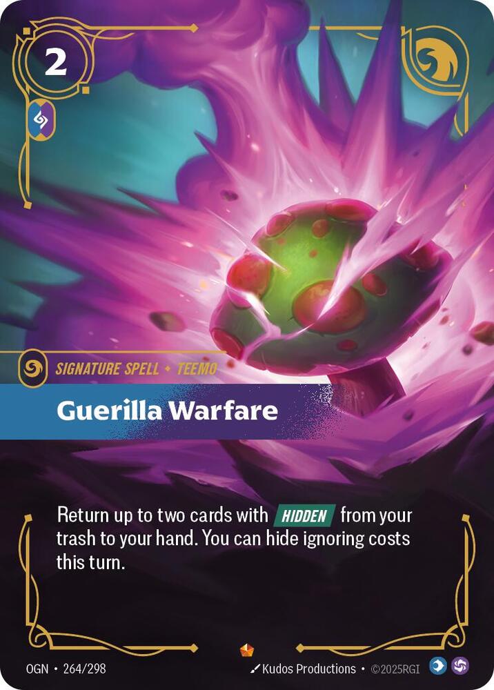 Riftbound: League of Legends Trading Card Game Origins Guerilla Warfare 264/298 Epic
