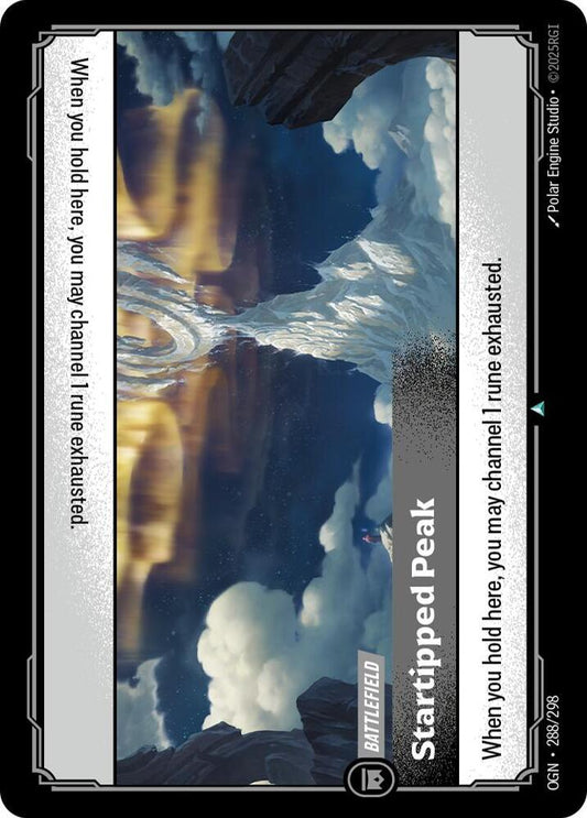 Riftbound: League of Legends Trading Card Game Origins Startipped Peak 288/298 Uncommon