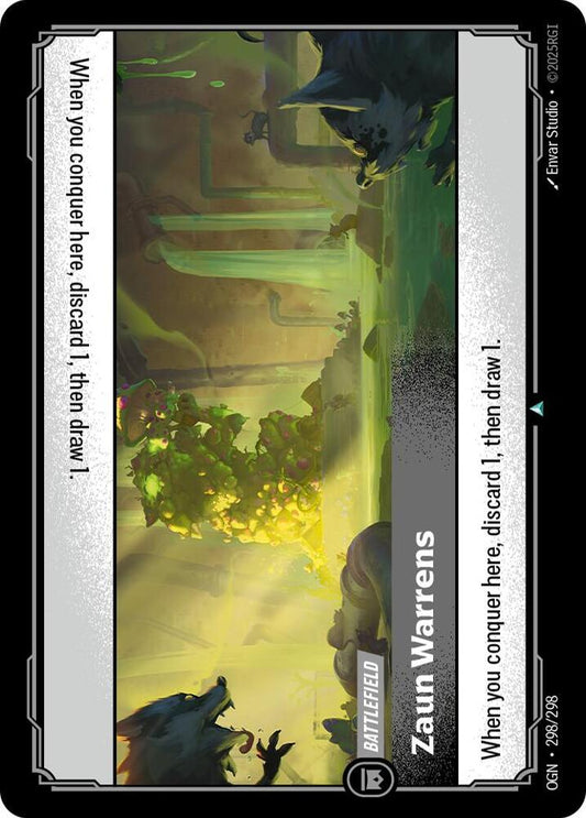 Riftbound: League of Legends Trading Card Game Origins Zaun Warrens 298/298 Uncommon