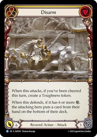 Flesh and Blood TCG Super Slam Disarm SUP030 Rare