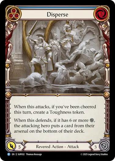 Flesh and Blood TCG Super Slam Disperse SUP032 Rare