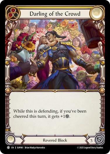 Flesh and Blood TCG Super Slam Darling of the Crowd SUP061 Common