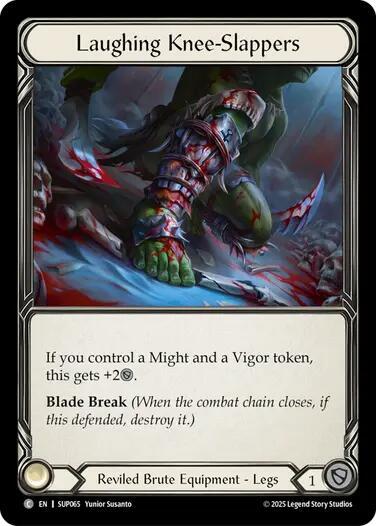 Flesh and Blood TCG Super Slam Laughing Knee-Slappers SUP065 Common