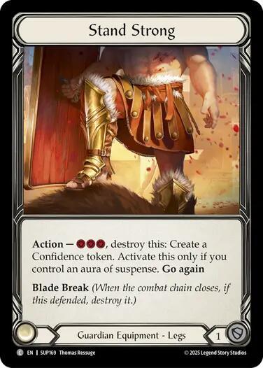 Flesh and Blood TCG Super Slam Stand Strong SUP169 Common