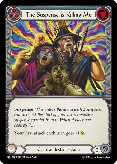 Flesh and Blood TCG Super Slam The Suspense is Killing Me SUP207 Common