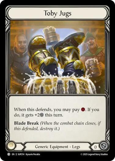 Flesh and Blood TCG Super Slam Toby Jugs SUP214 Common