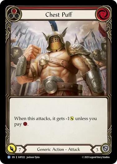 Flesh and Blood TCG Super Slam Chest Puff SUP222 Rare