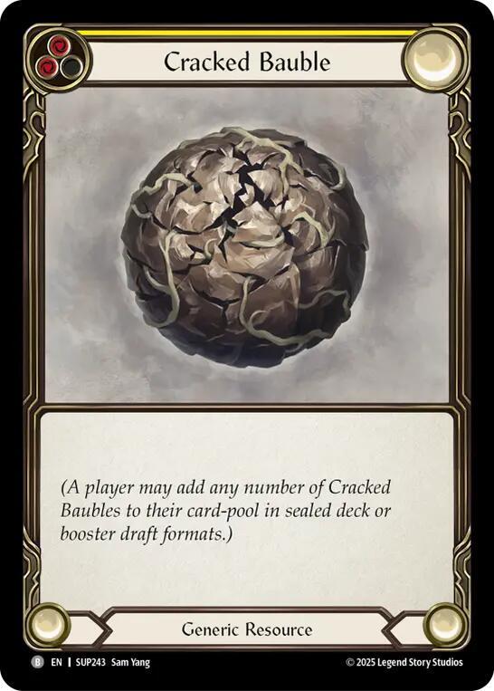 Flesh and Blood TCG Super Slam Cracked Bauble SUP243 Basic