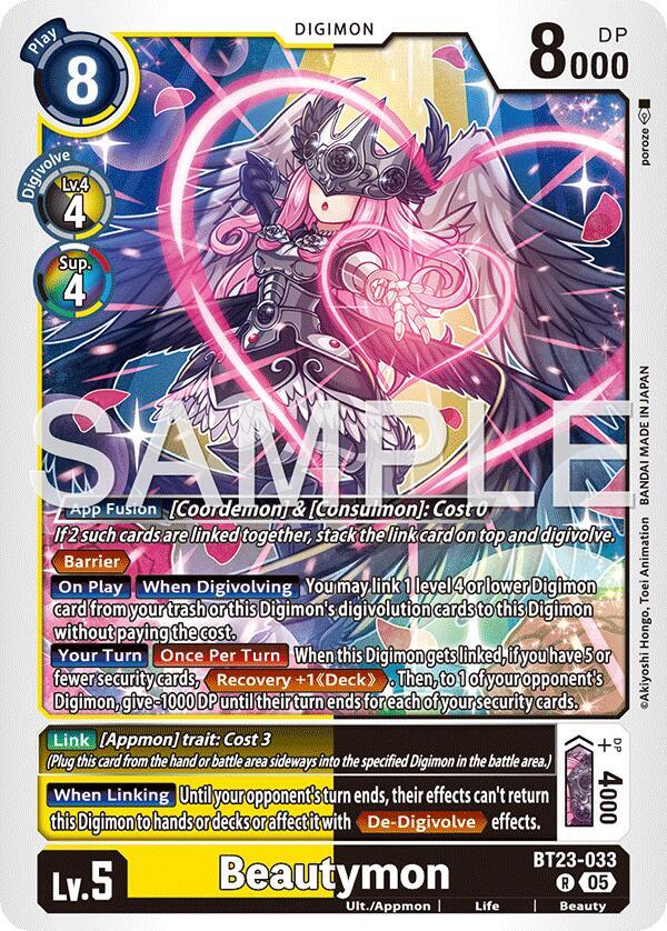 Digimon TCG Hackers' Slumber Beautymon