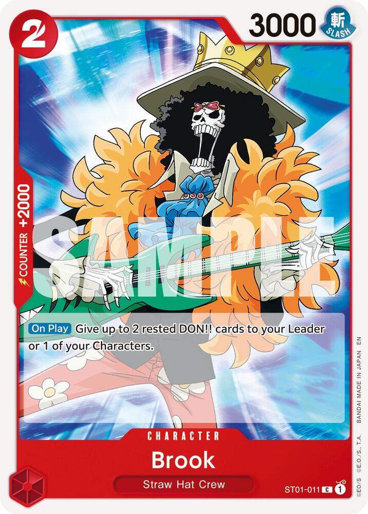 One Piece Card Game Premium Booster -The Best- Vol. 2 Brook - ST01-011 (Reprint) ST01-011 C
