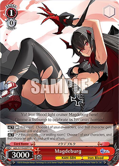 Weiss Schwarz Azur Lane Vol. 2 Magdeburg AZL/S119-E077 U Uncommon